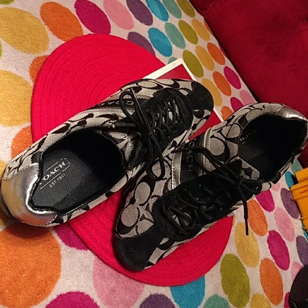 Authentic Coach Shoes Jayme Q582 7m